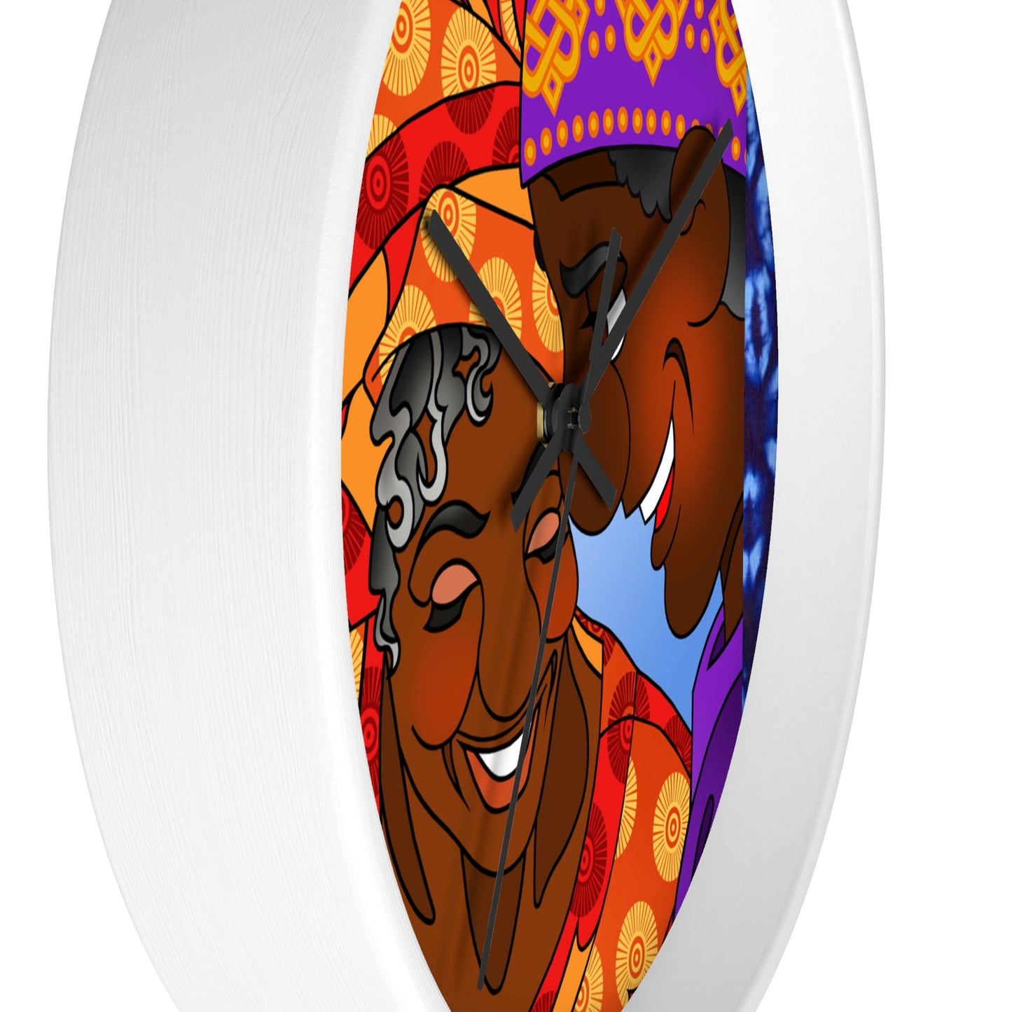 The Paramount Chief and One Wise Woman Wall clock