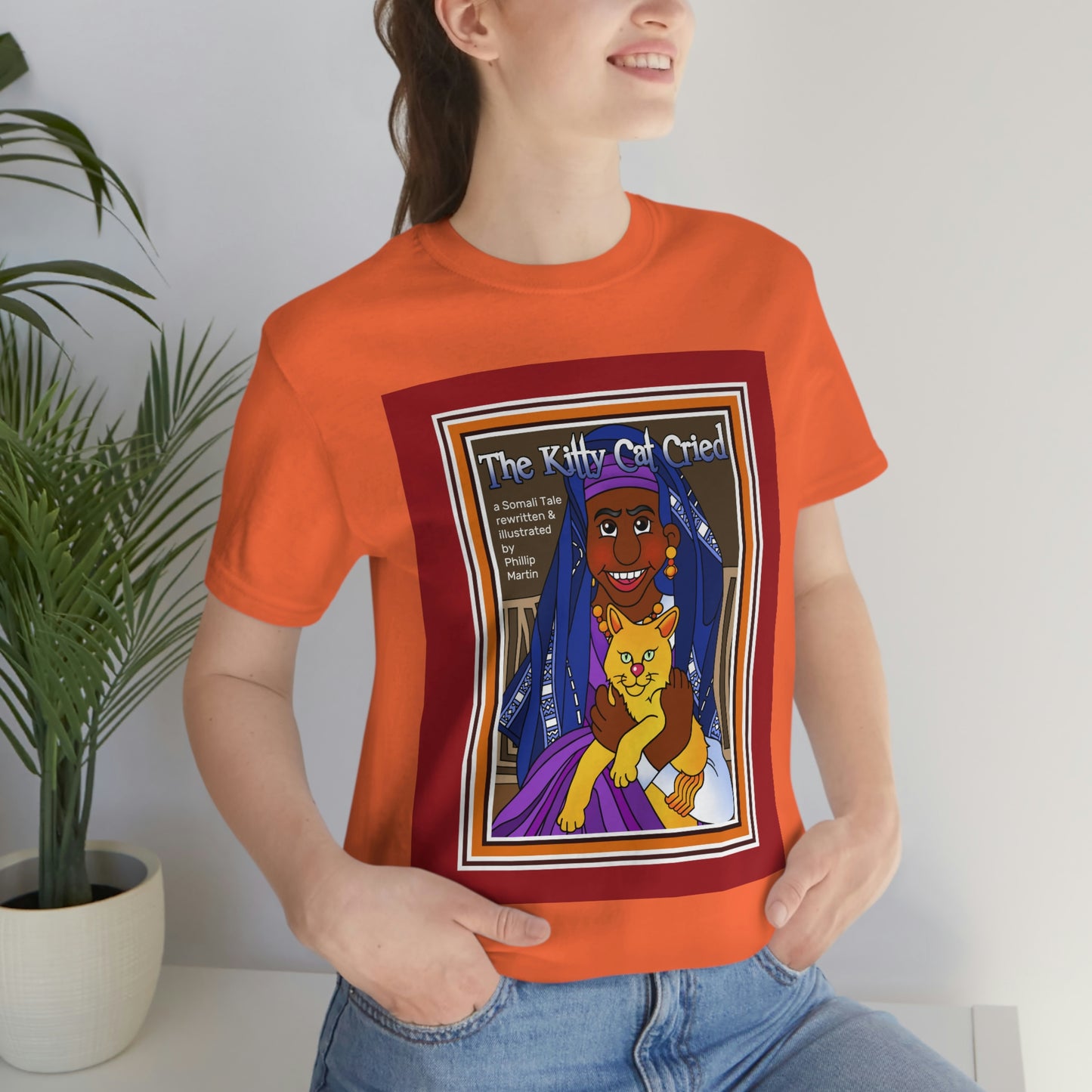 The Kitty Cat Cried Unisex Jersey Short Sleeve Tee