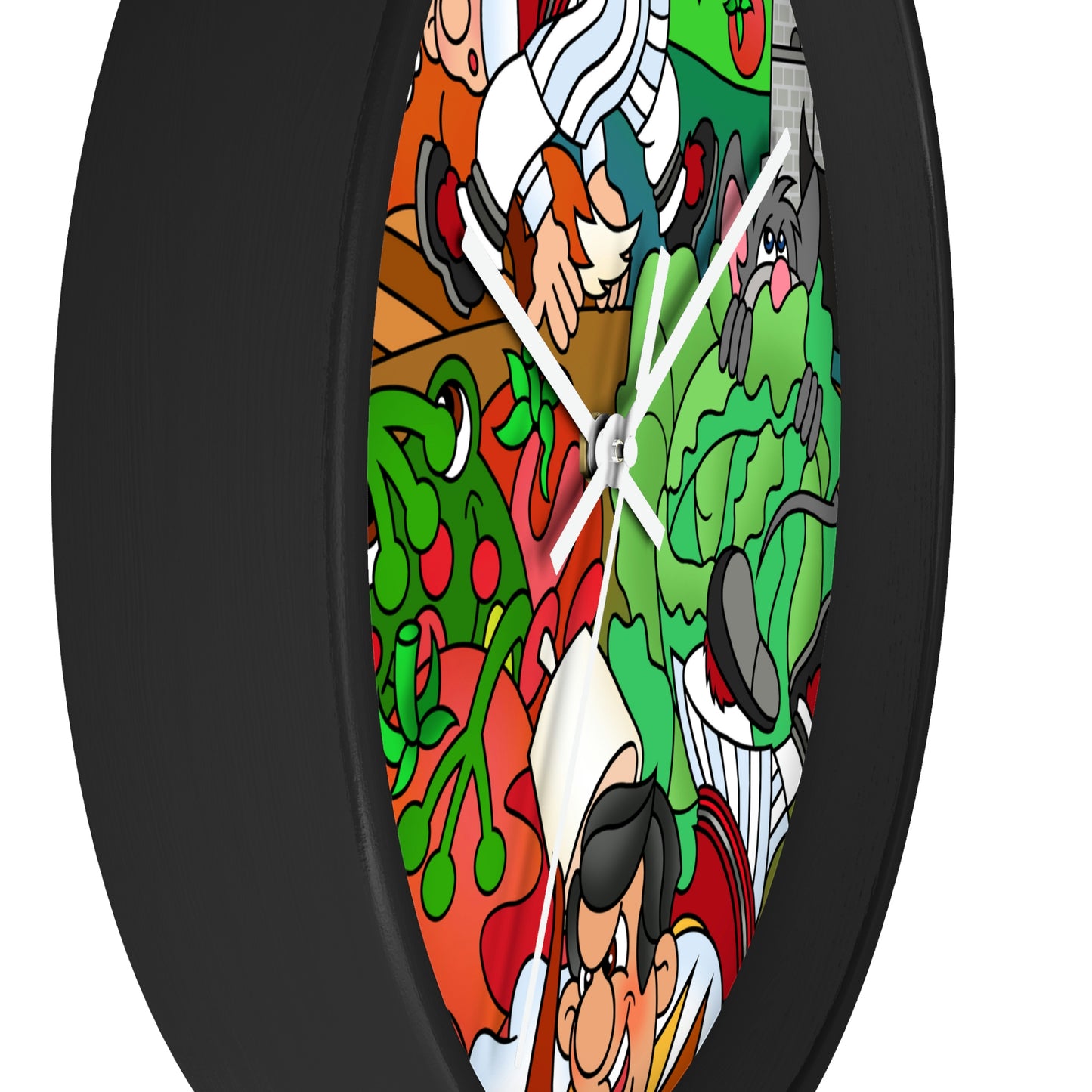 The Half Rooster! Wall clock