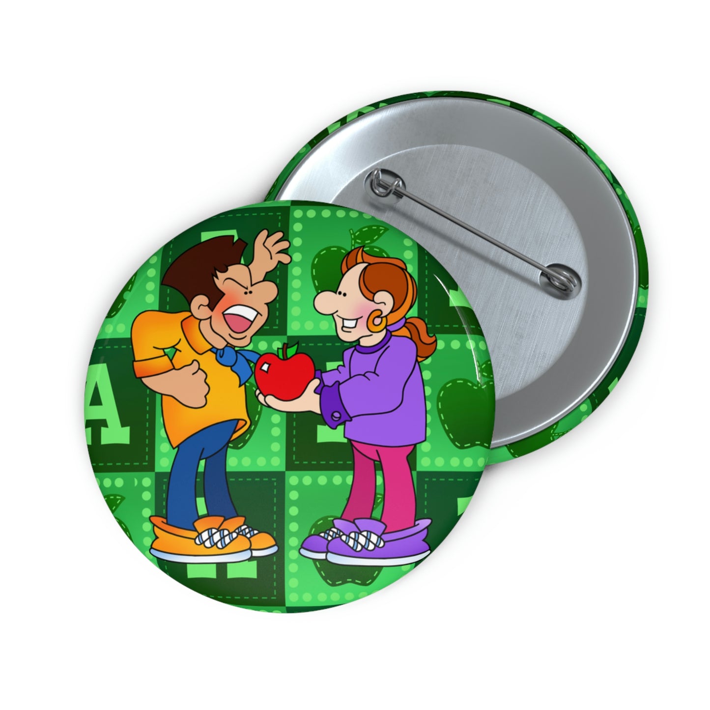 The Bible as Simple as ABC A Custom Pin Buttons