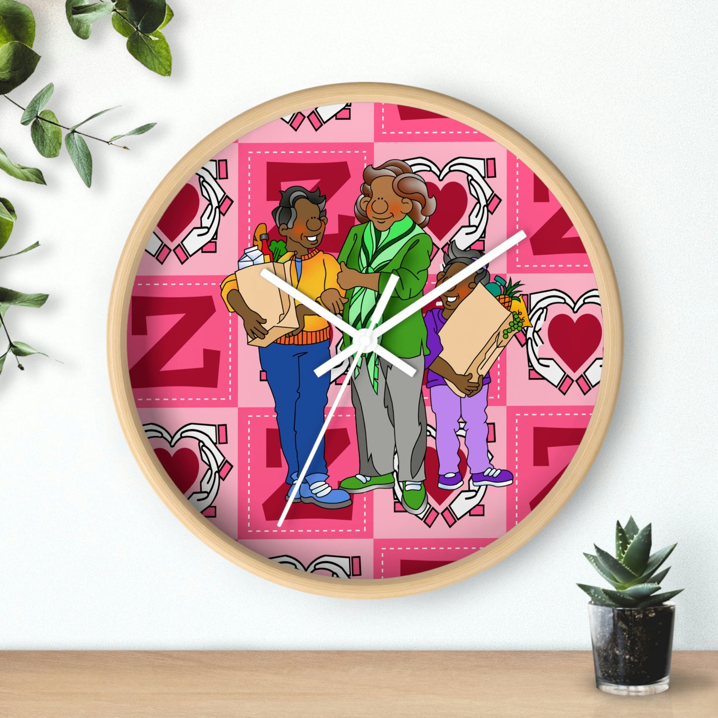 The Bible as Simple as ABC Z Wall Clock