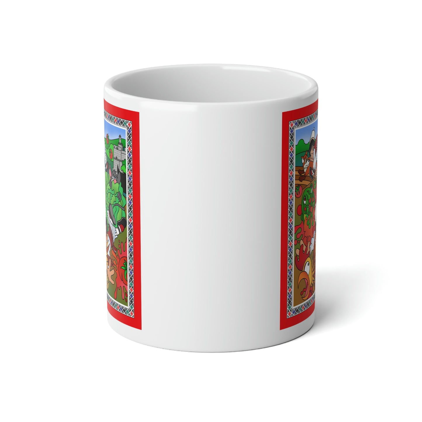The Half Rooster! Jumbo Mug, 20oz