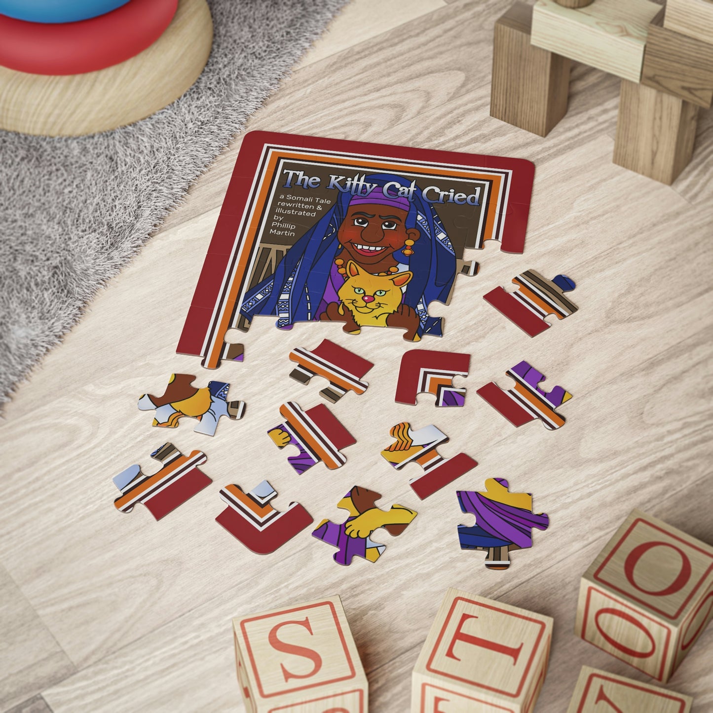 The Kitty Cat Cried Kids' Puzzle, 30-Piece