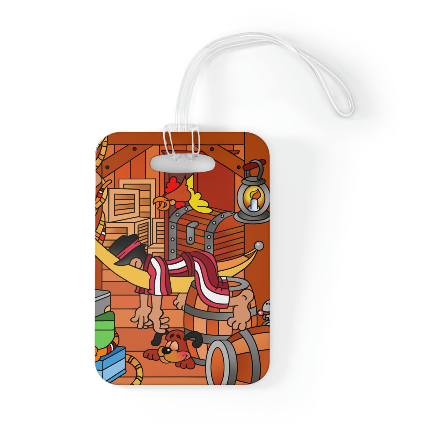 The Story of Jonah! Bag Tag