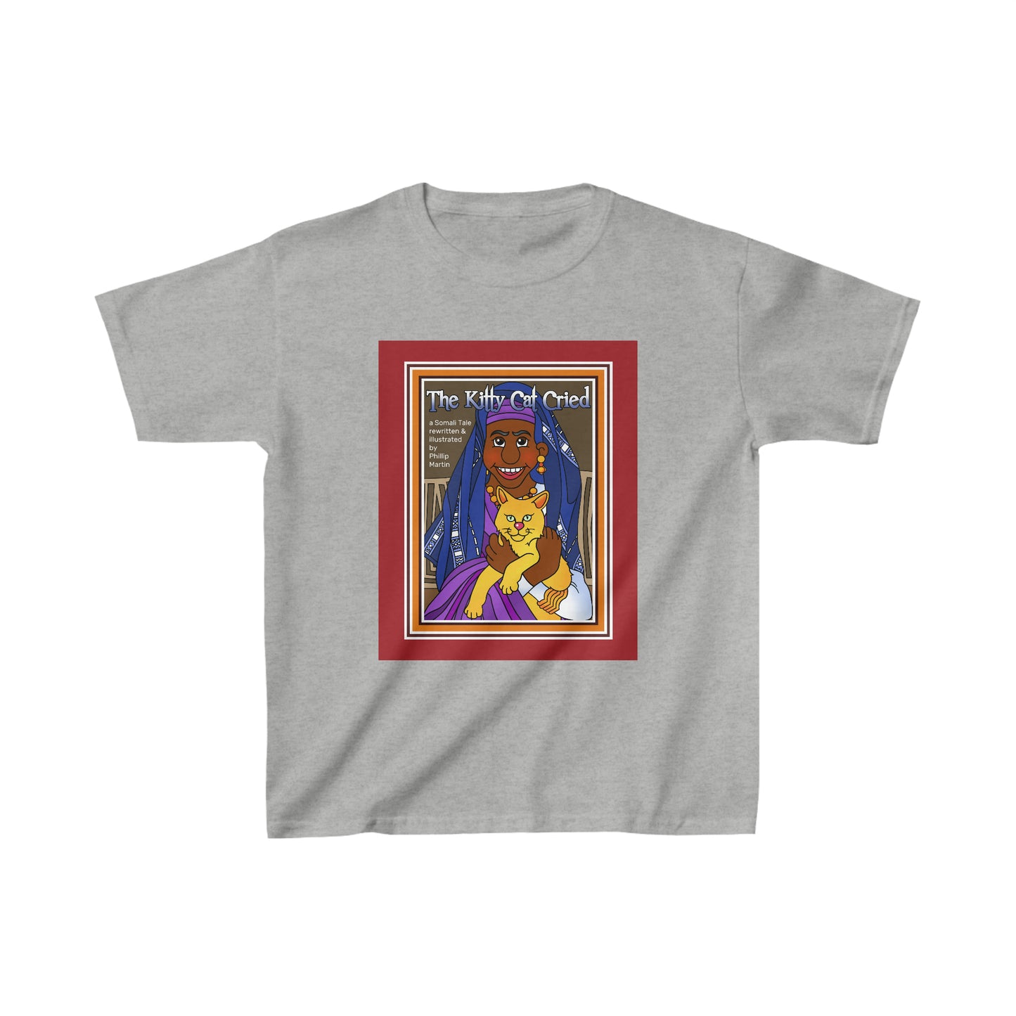 The Kitty Cat Cried Kids Heavy Cotton™ Tee