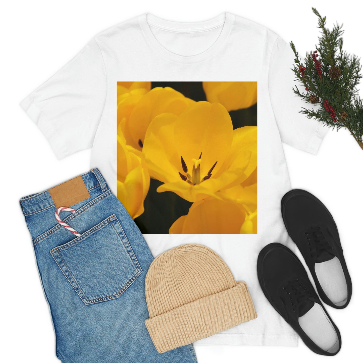 Flowers 16 Unisex Jersey Short Sleeve Tee