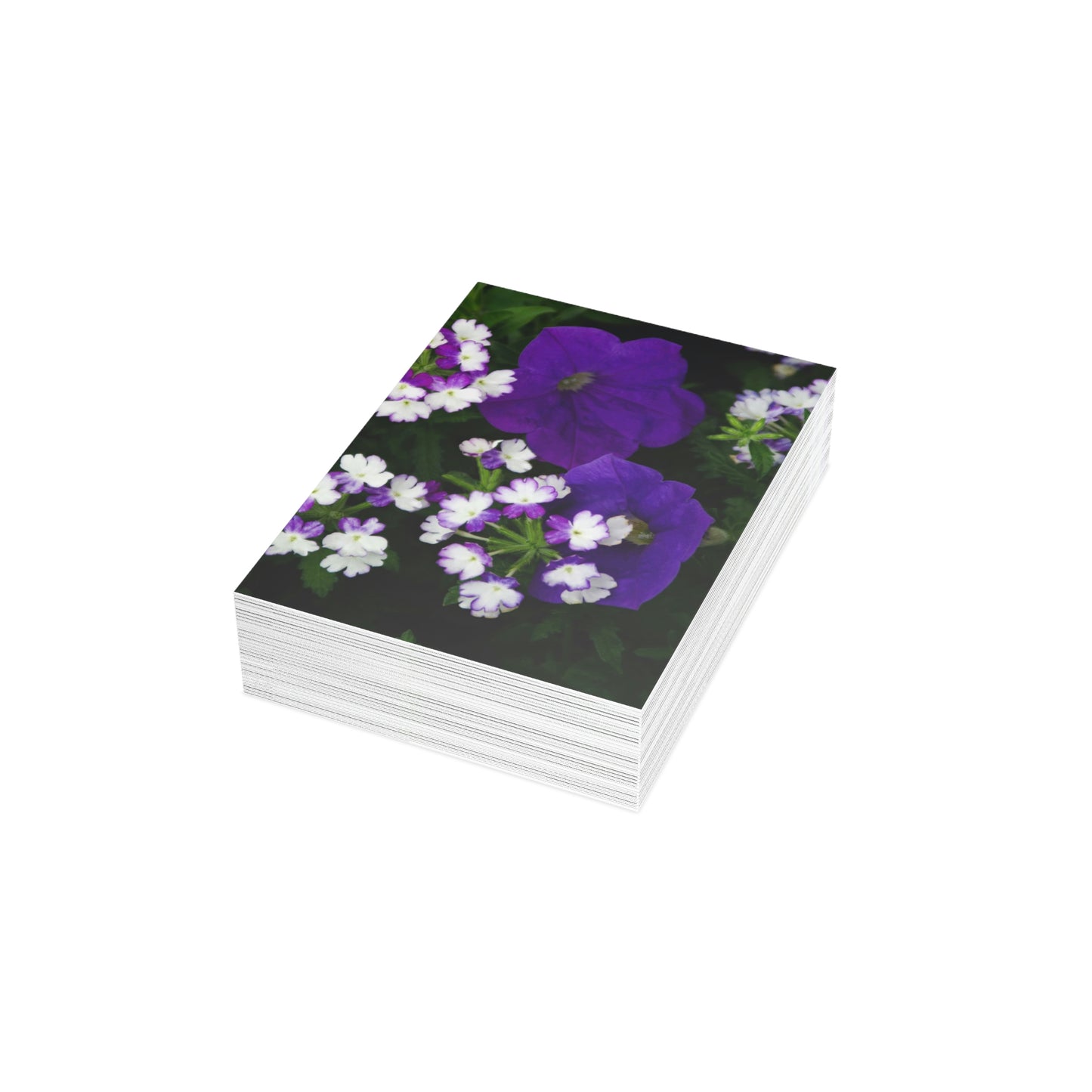 Flowers 04 Greeting Cards (1, 10, 30, and 50pcs)