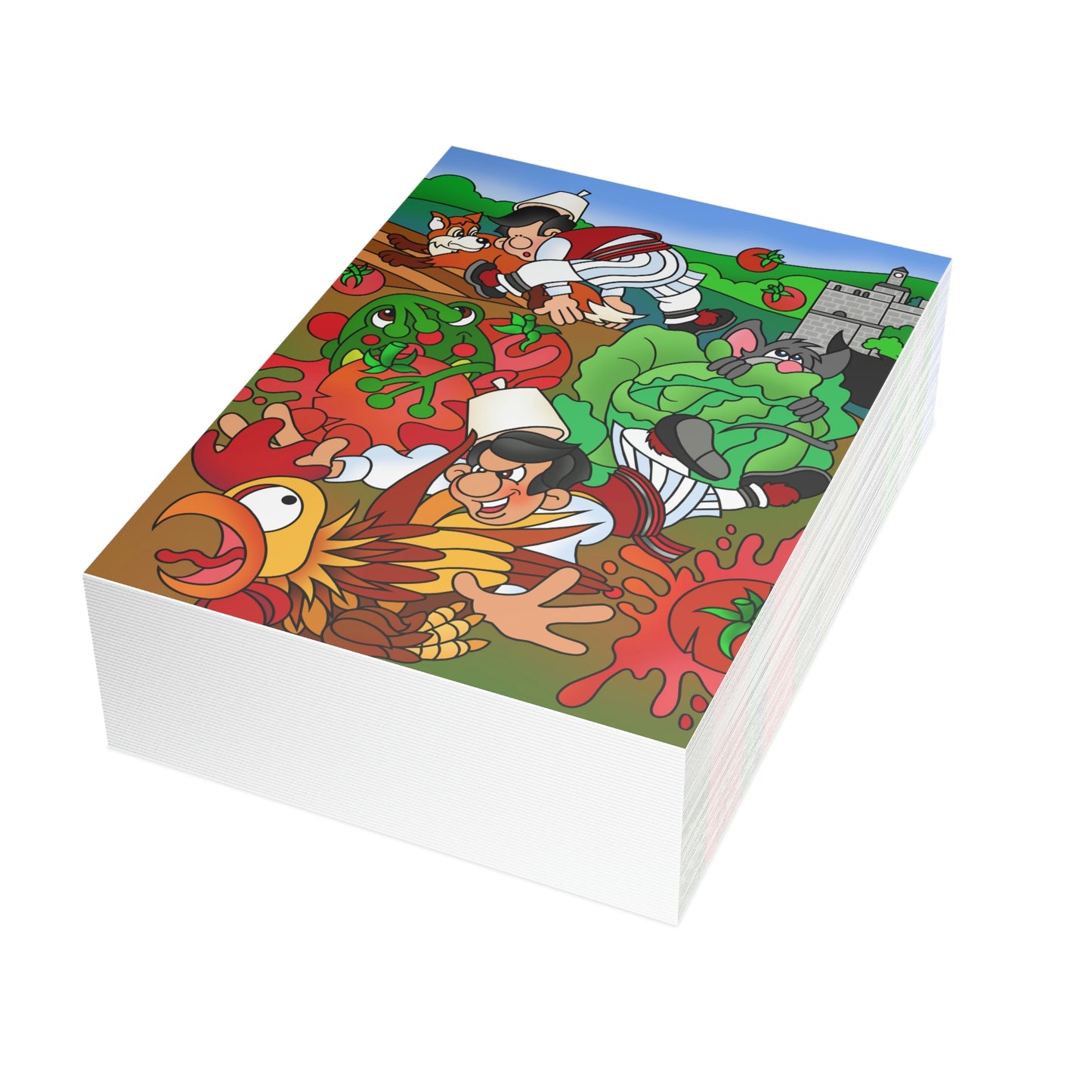 The Half Rooster! Greeting Card Bundles (envelopes not included)