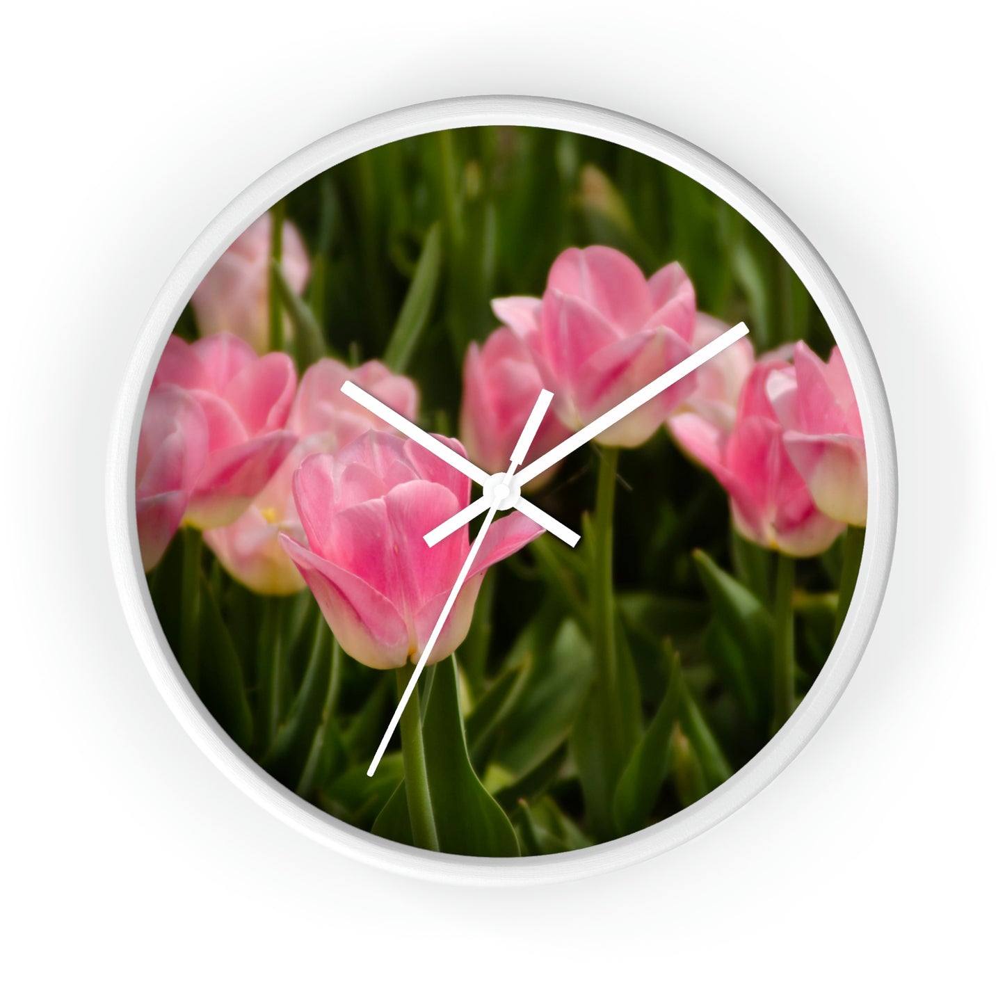 Flowers 17 Wall Clock