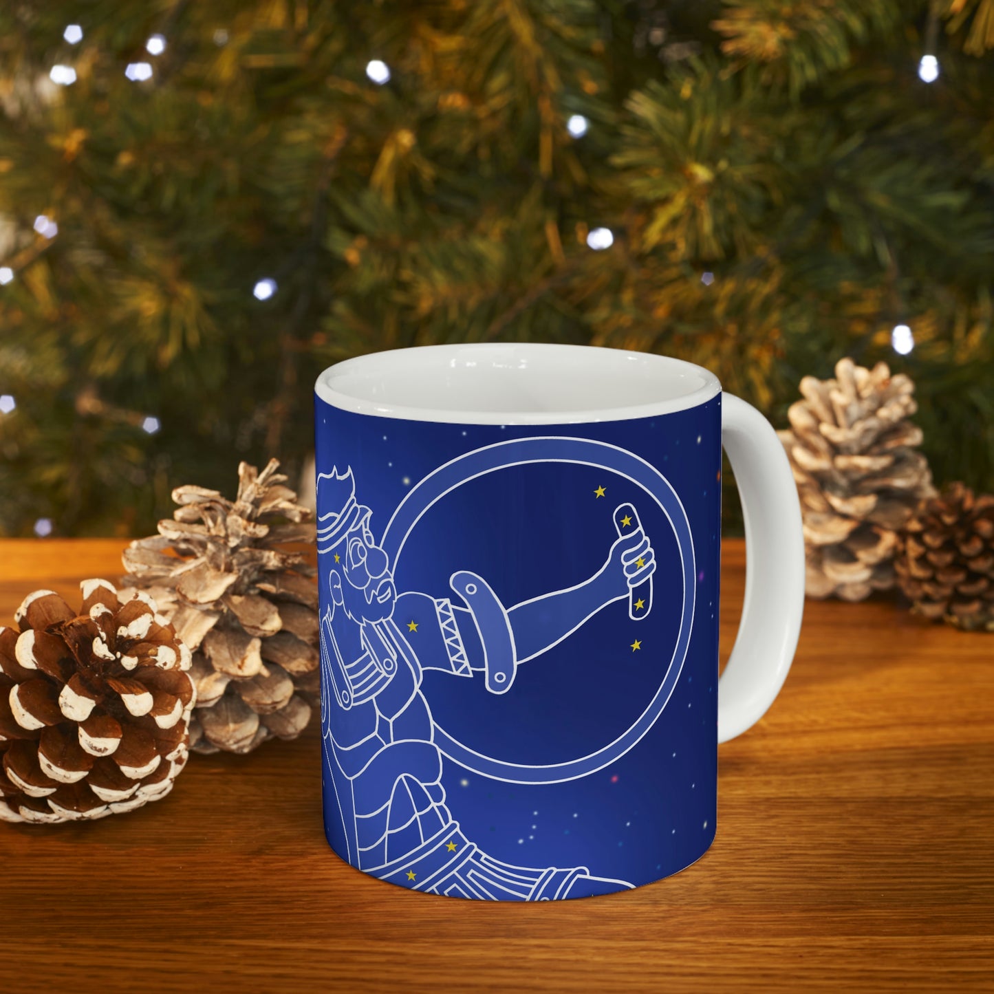 Triple Gratitude with Assorted Monsters!! Ceramic Mug 11oz