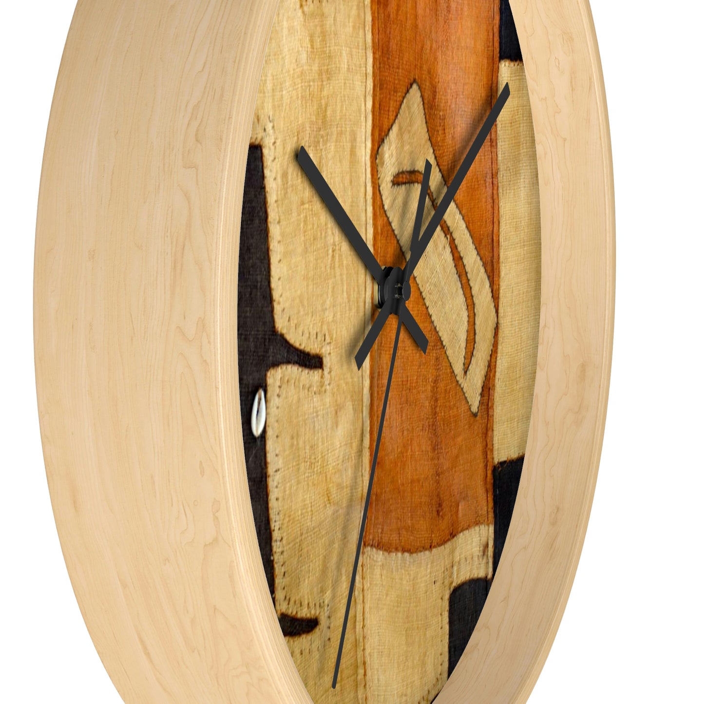 A Show of Hands Fabric! Wall Clock