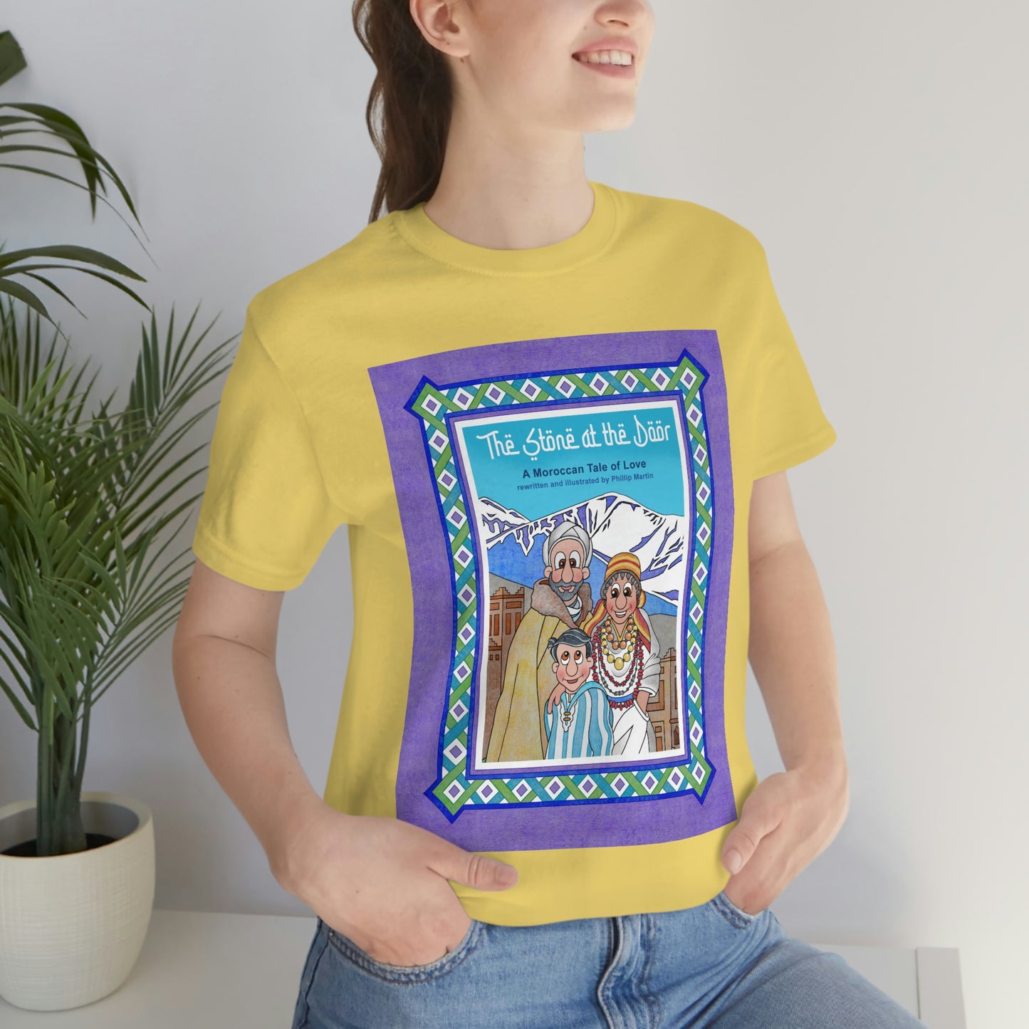 The Stone at the Door Unisex Jersey Short Sleeve Tee