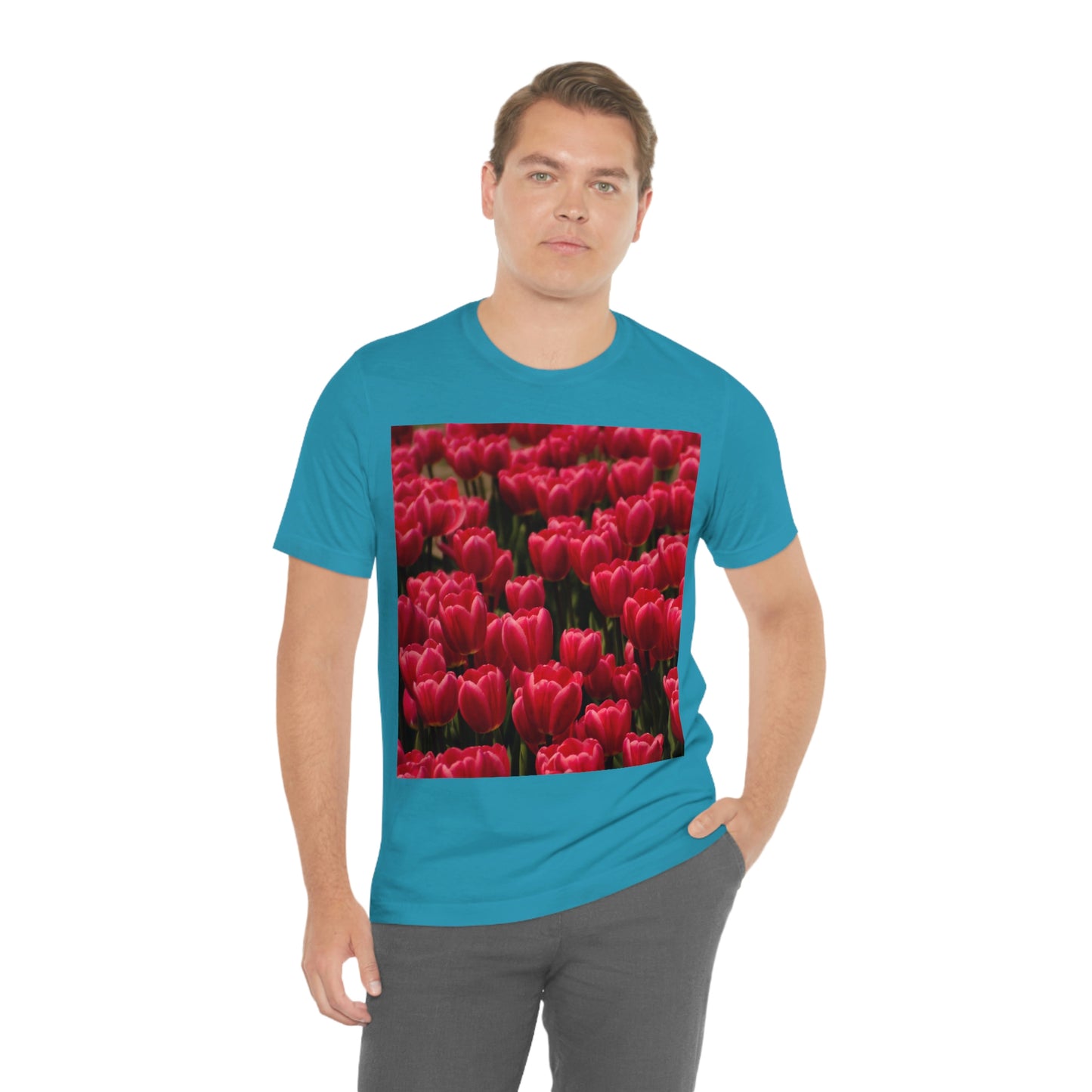 Flowers 15 Unisex Jersey Short Sleeve Tee