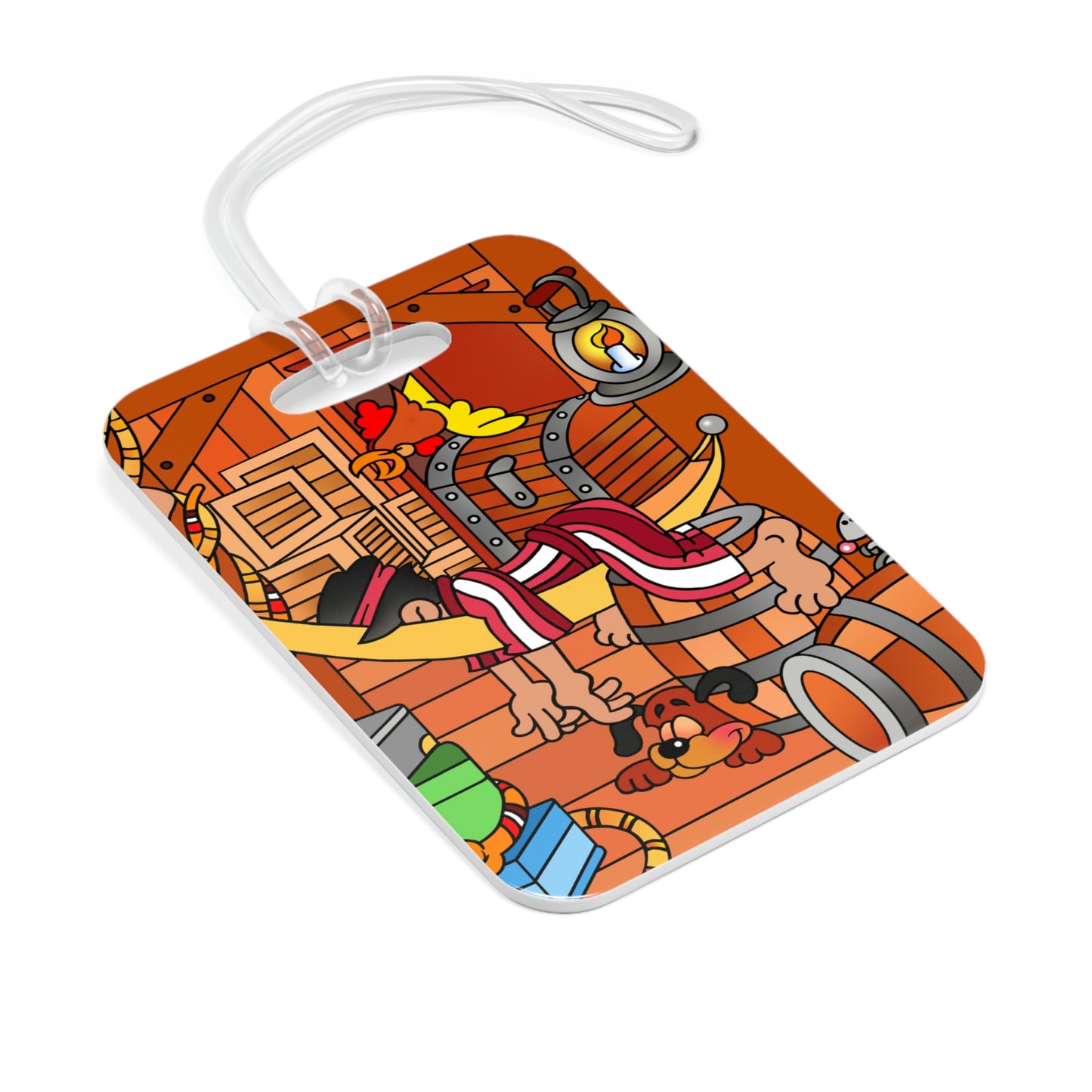 The Story of Jonah! Bag Tag