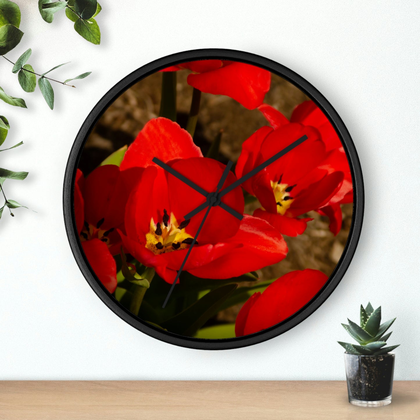 Flowers 05 Wall Clock