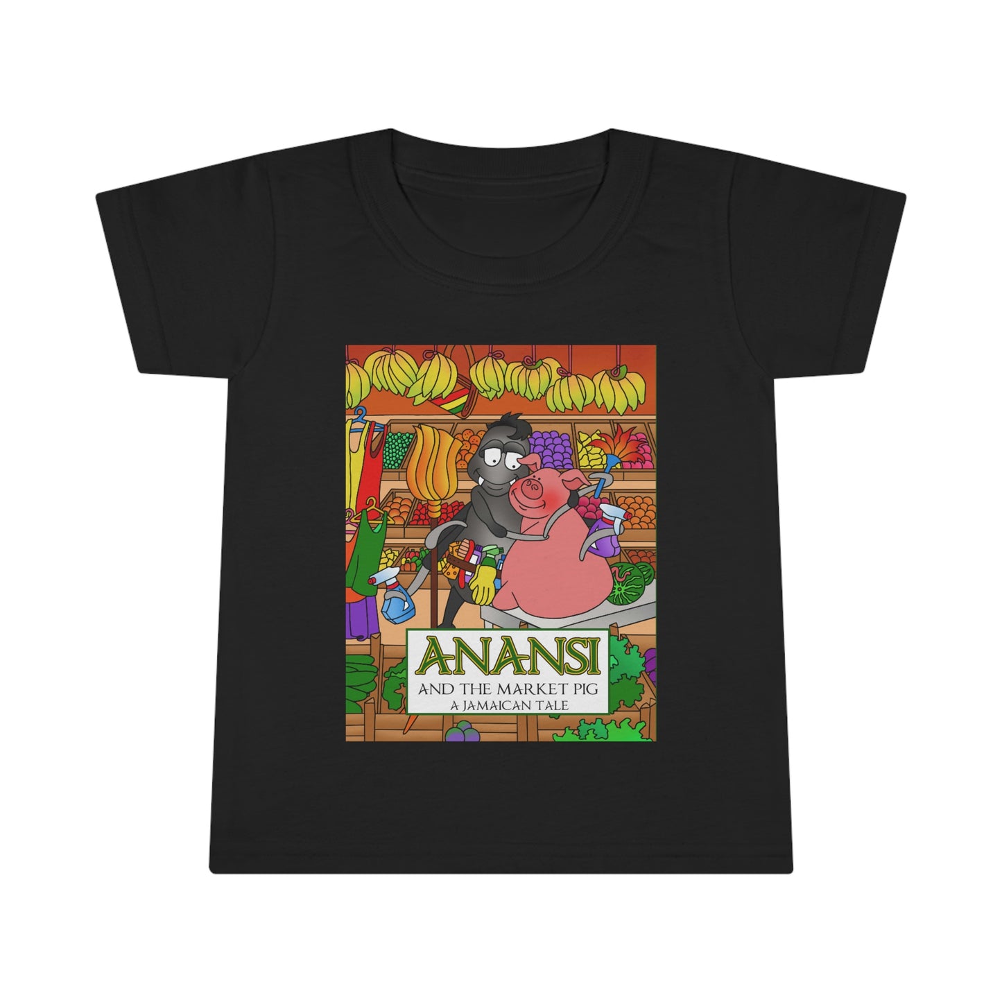 Anansi and the Market Pig Toddler T-shirt