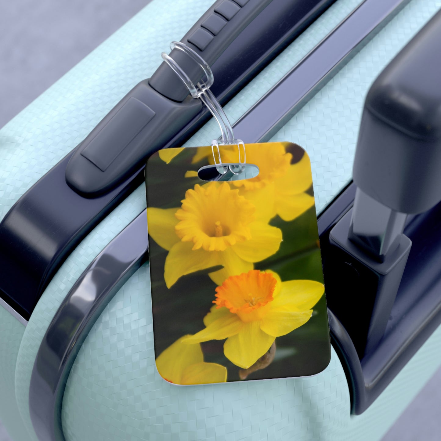 Flowers 10 Bag Tag