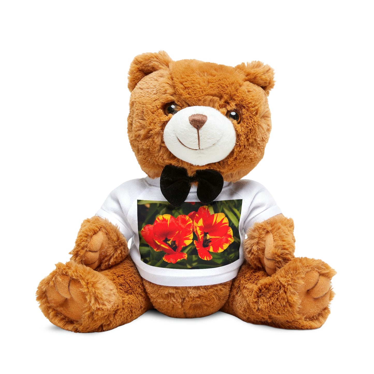 Flowers 11 Teddy Bear with T-Shirt