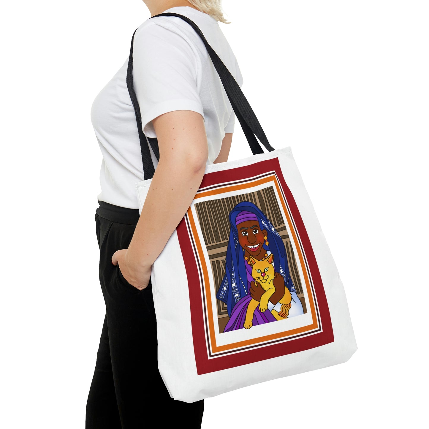 The Kitty Cat Cried AOP Tote Bag