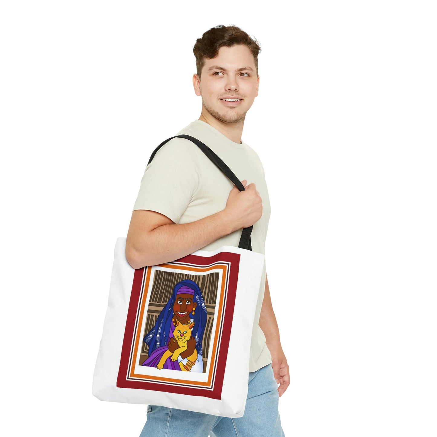 The Kitty Cat Cried AOP Tote Bag