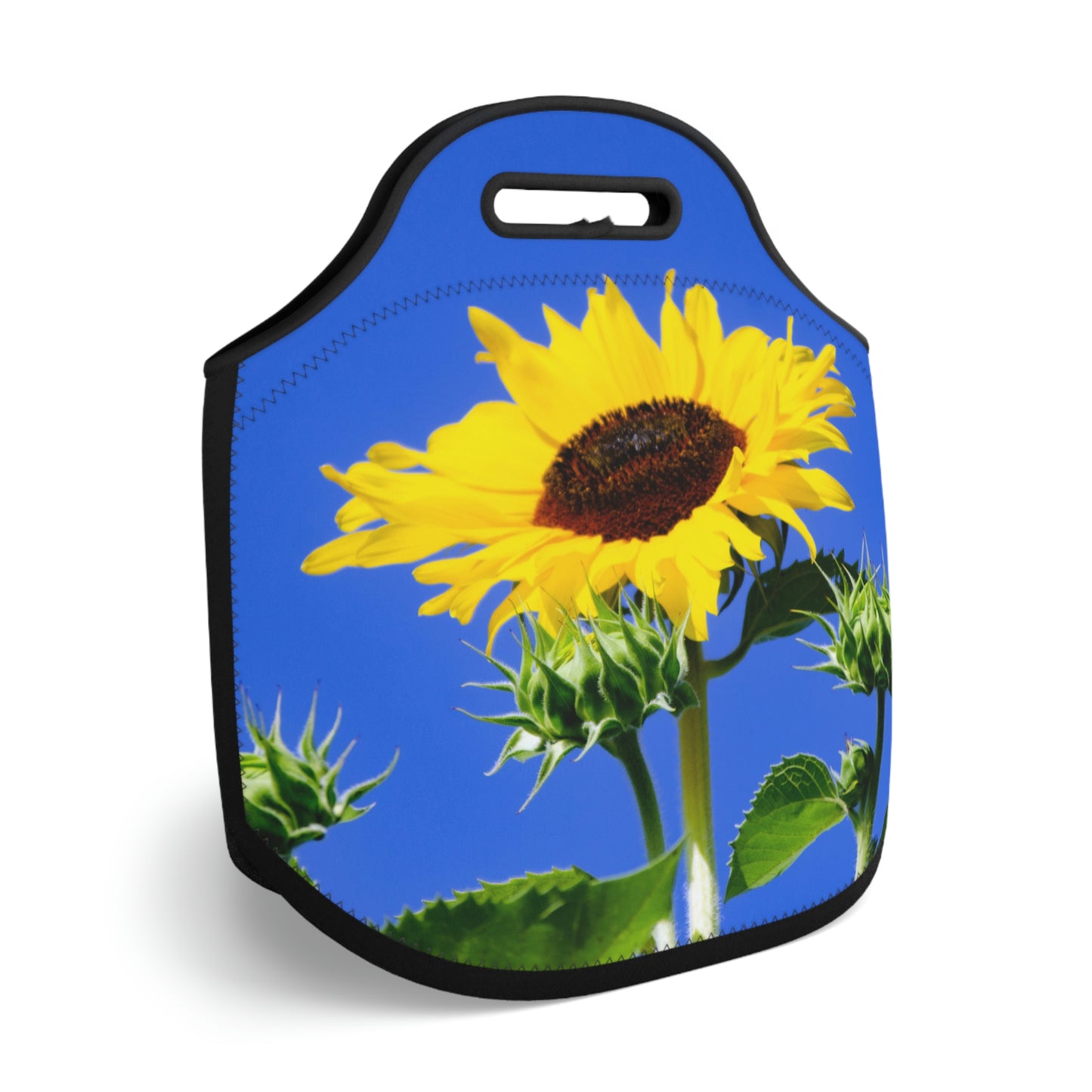 Flowers 02 Neoprene Lunch Bag