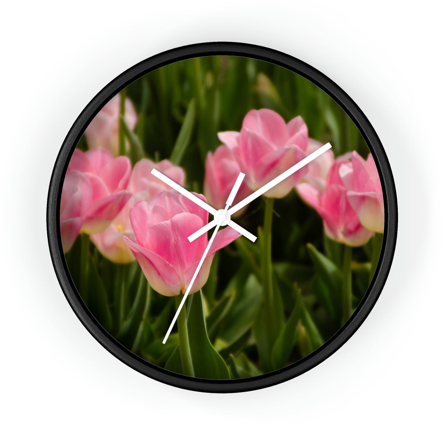 Flowers 17 Wall Clock