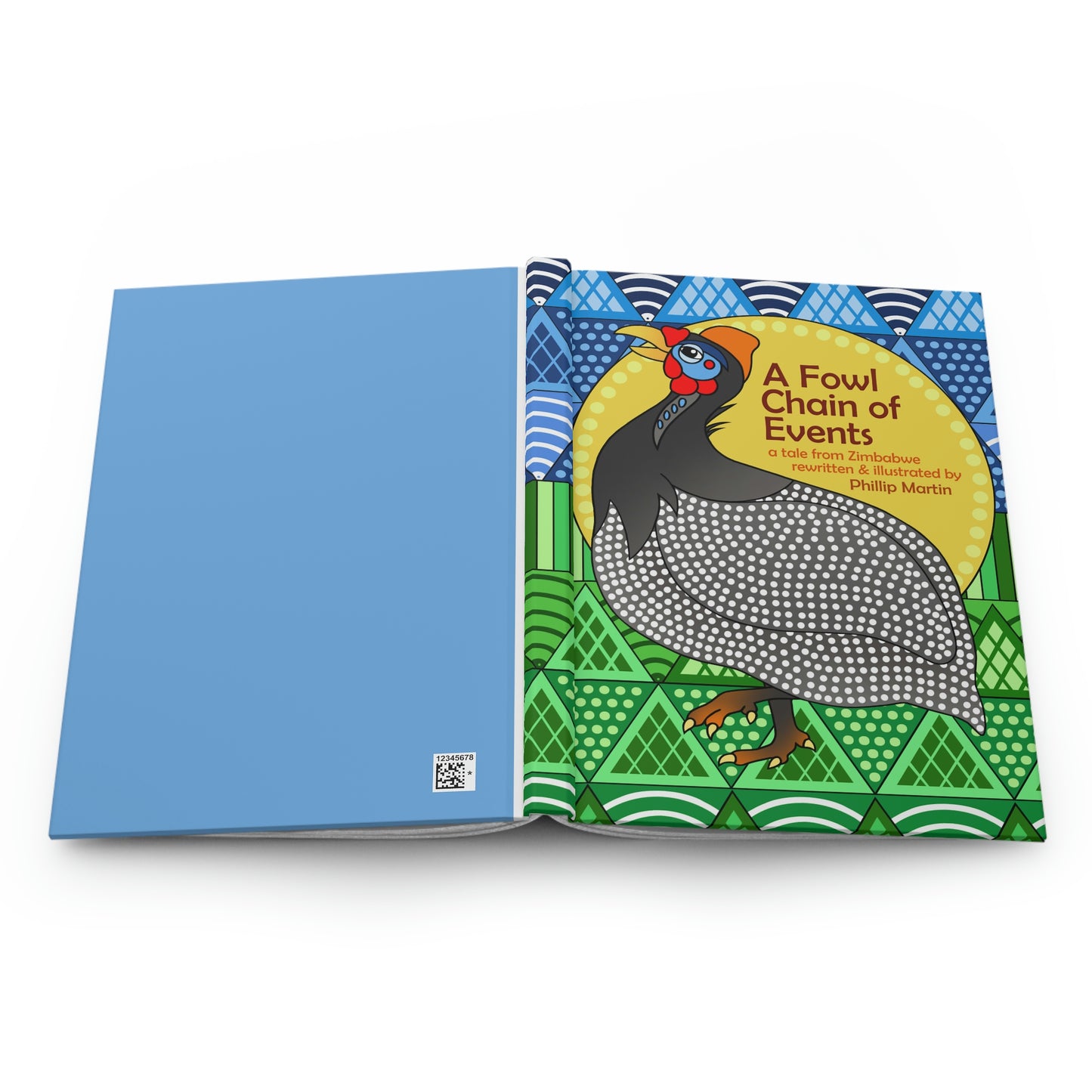 A Fowl Chain of Events Hardcover Journal Matte