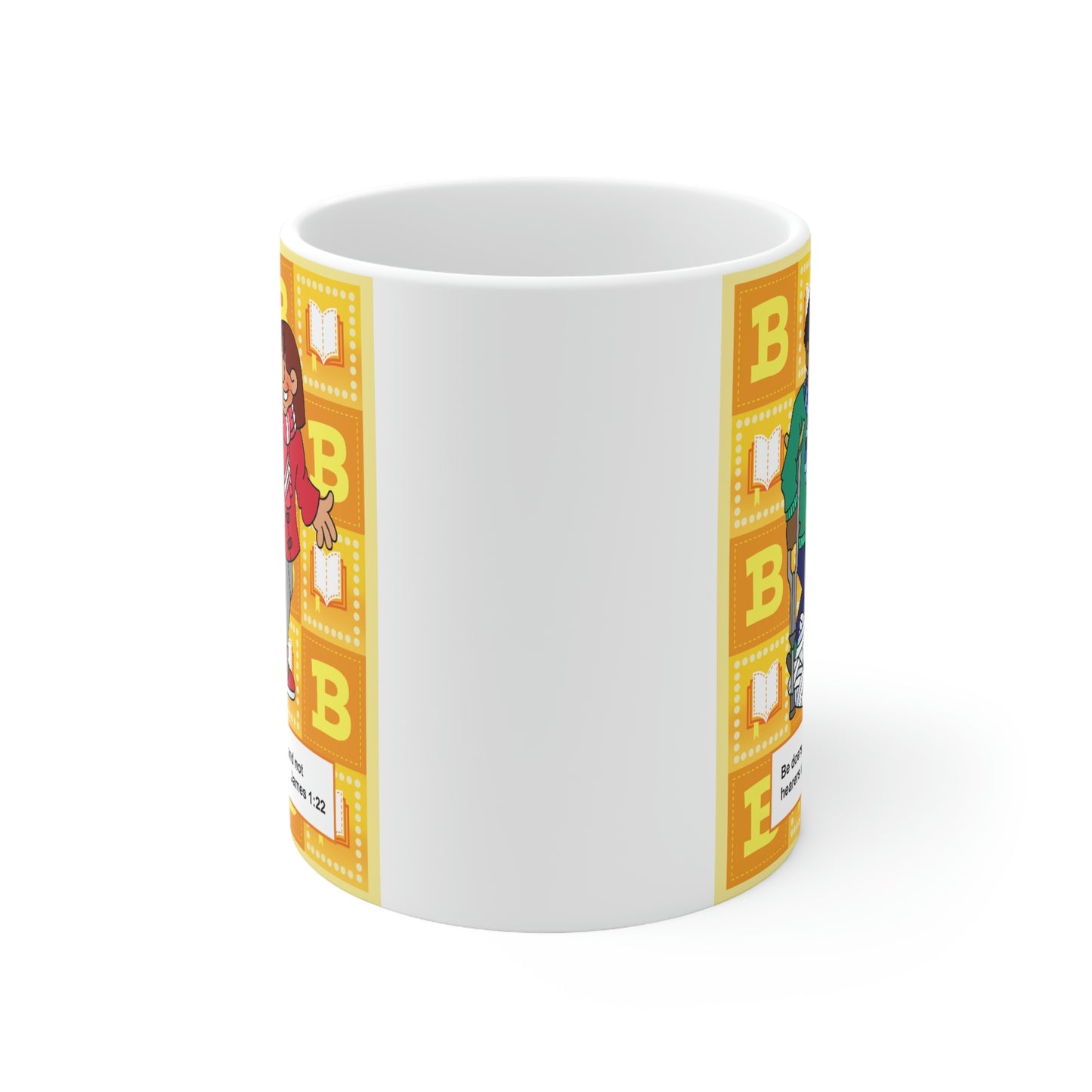 The Bible as Simple as ABC B Ceramic Mug 11oz