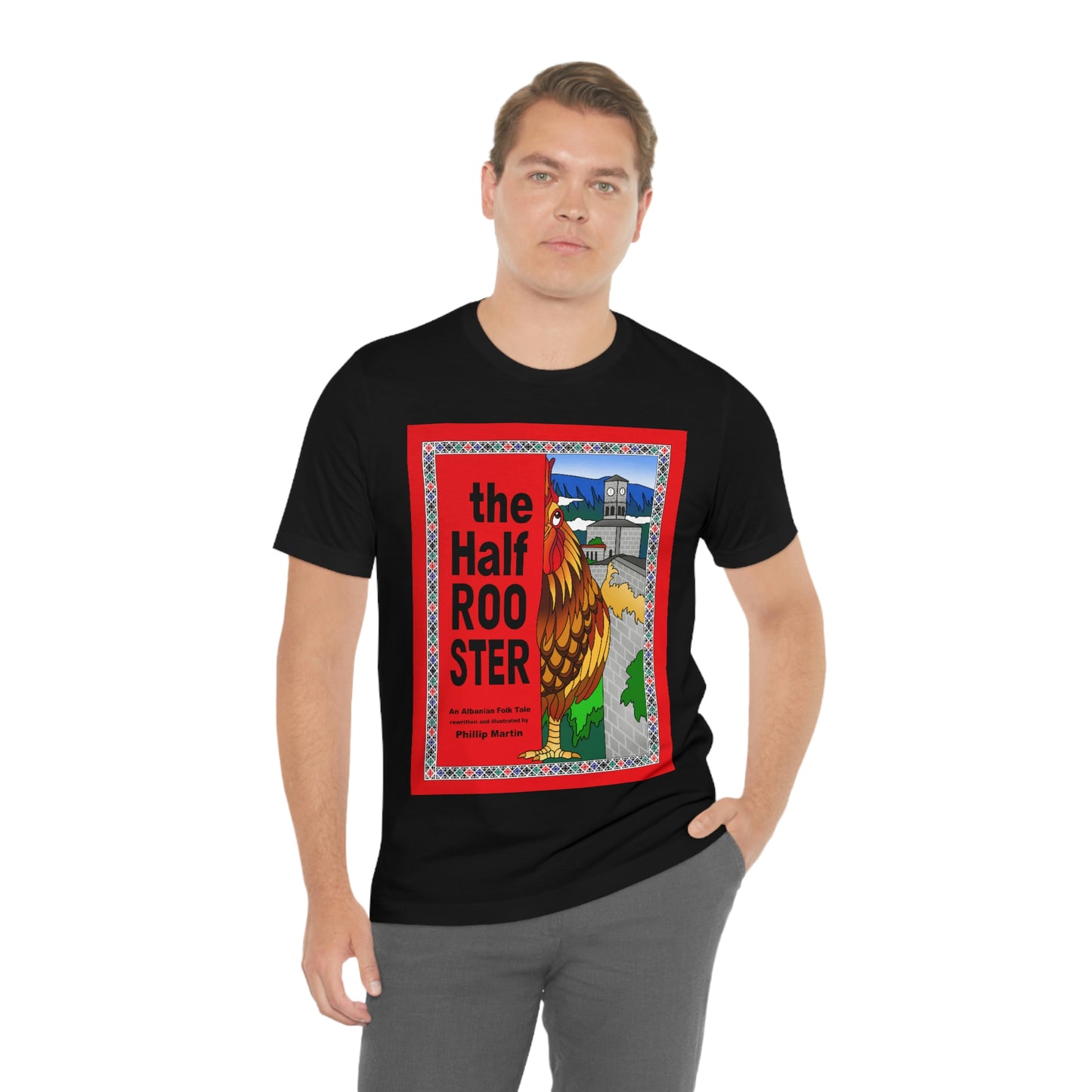 The Half Rooster Unisex Jersey Short Sleeve Tee