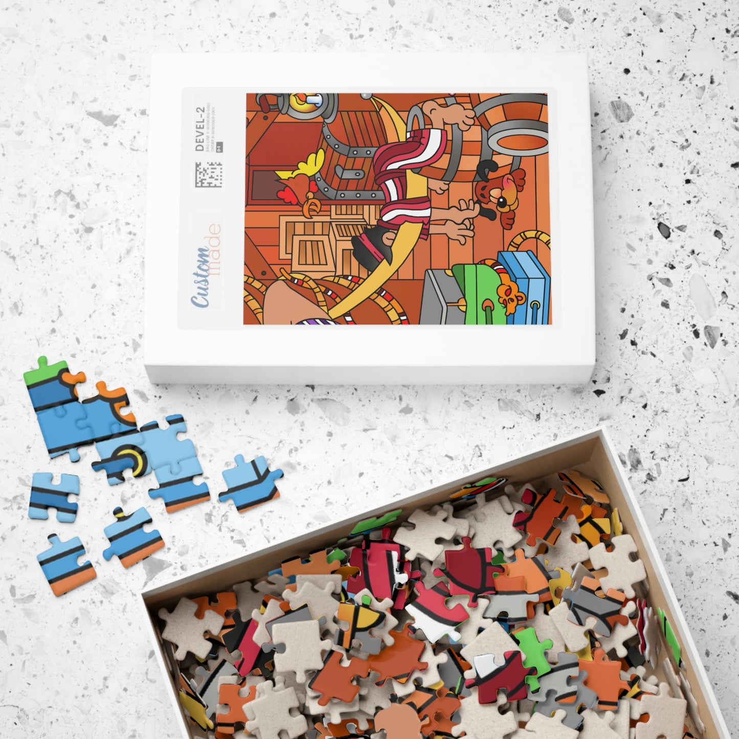 The Story of Jonah! Puzzle (110, 252, 500, 1014-piece)