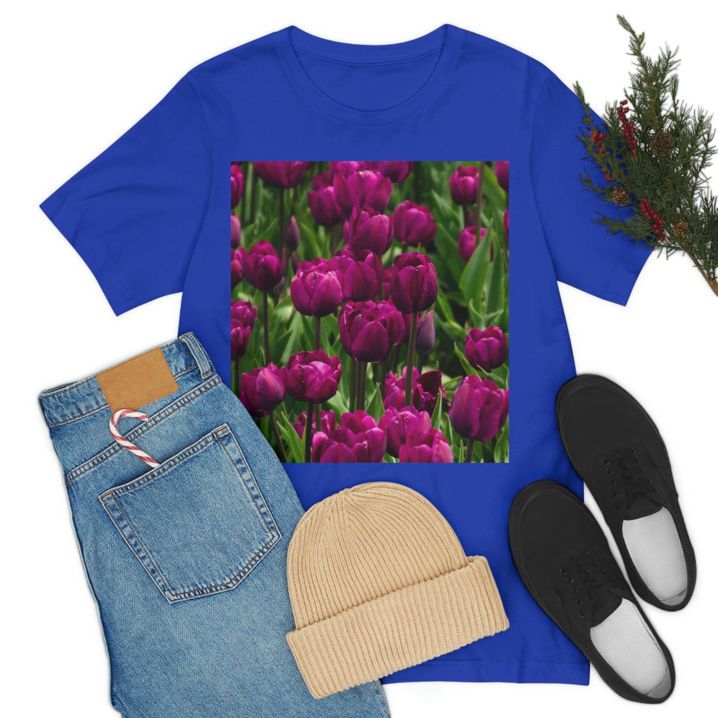 Flowers 20 Unisex Jersey Short Sleeve Tee