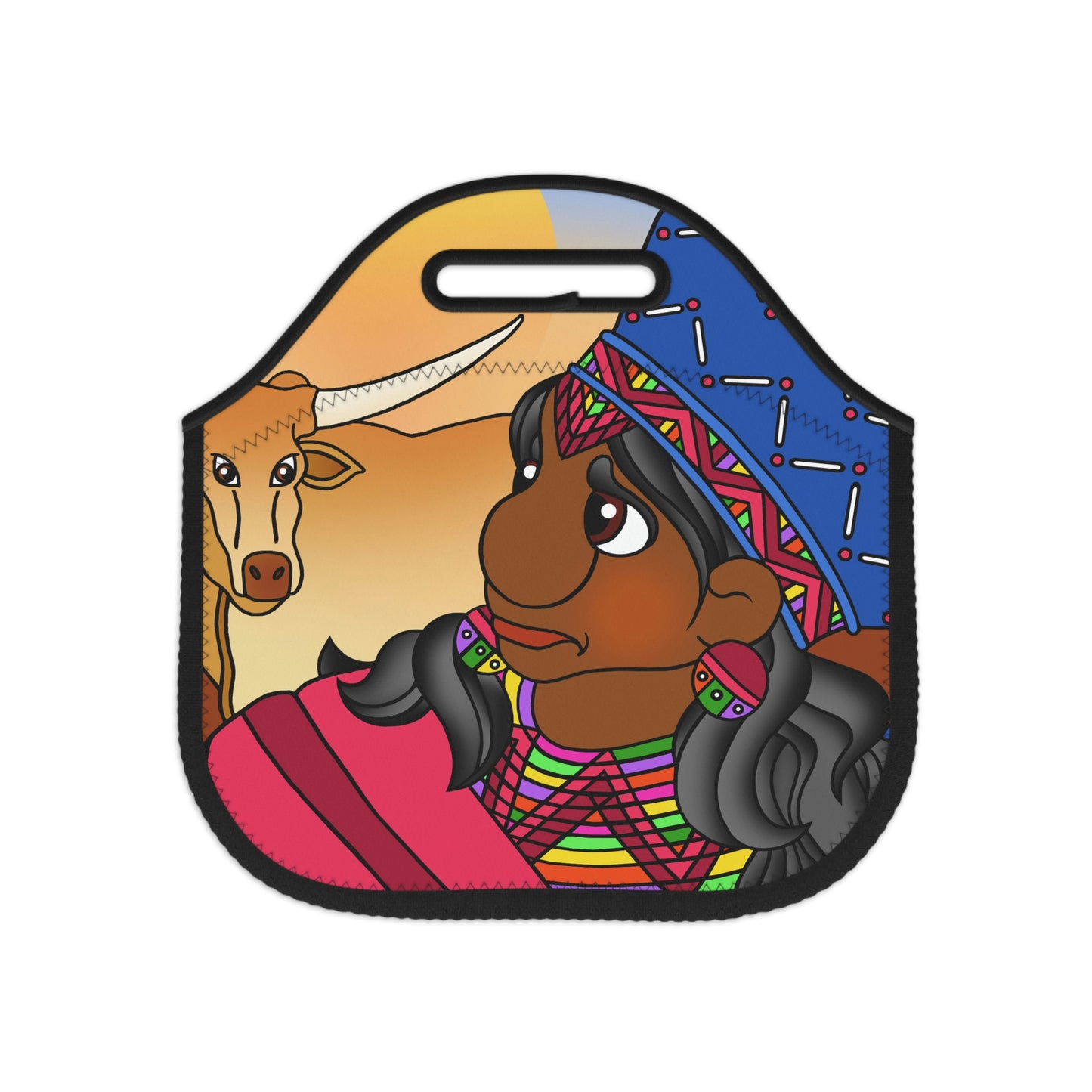 Once Upon Southern Africa! Neoprene Lunch Bag