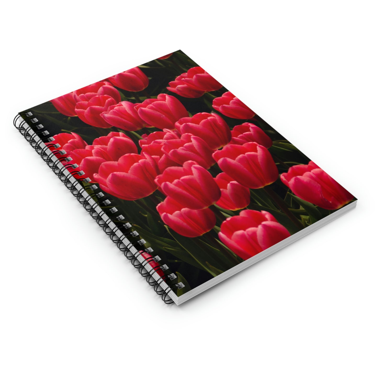 Flowers 24 Spiral Notebook - Ruled Line