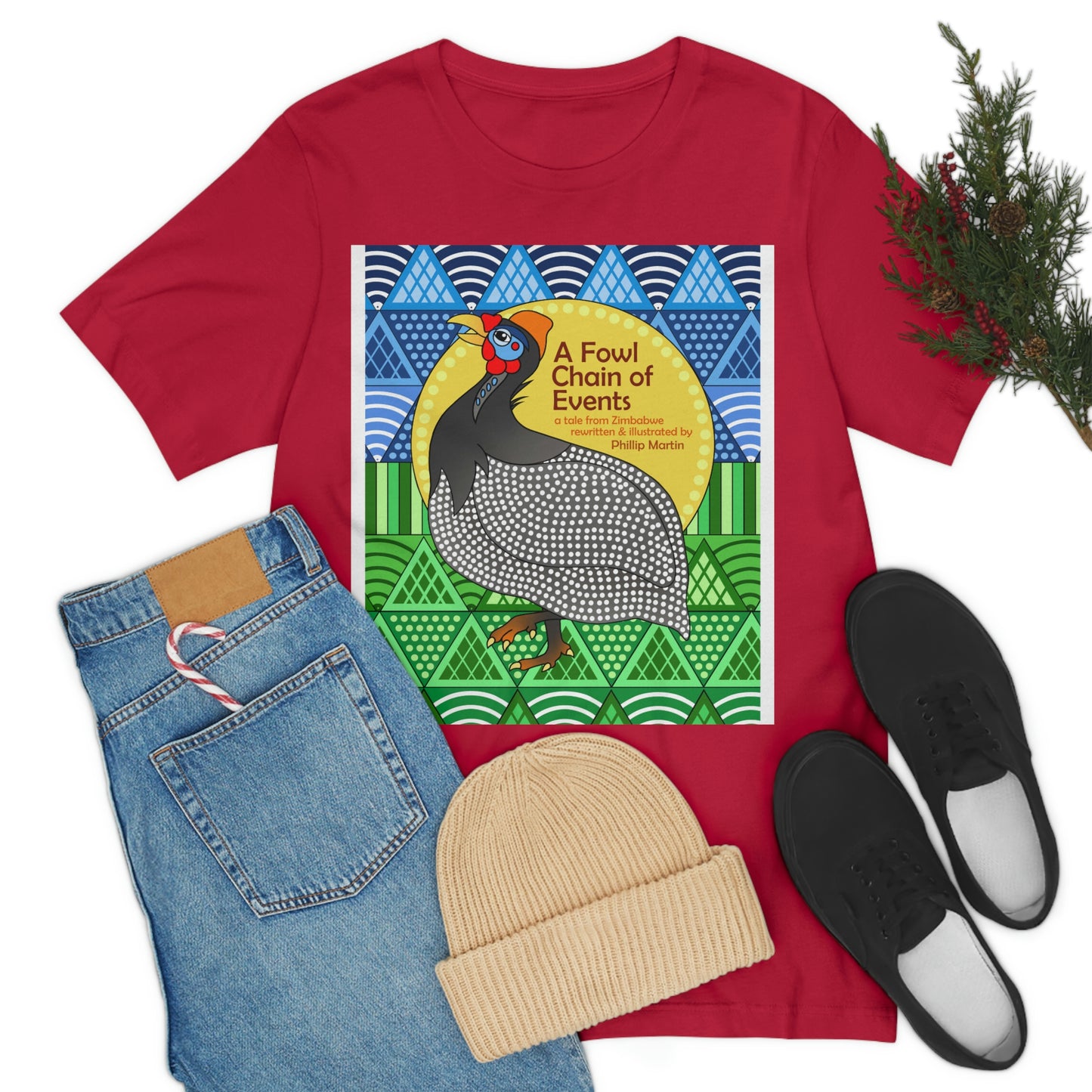 A Fowl Chain of Events Unisex Jersey Short Sleeve Tee