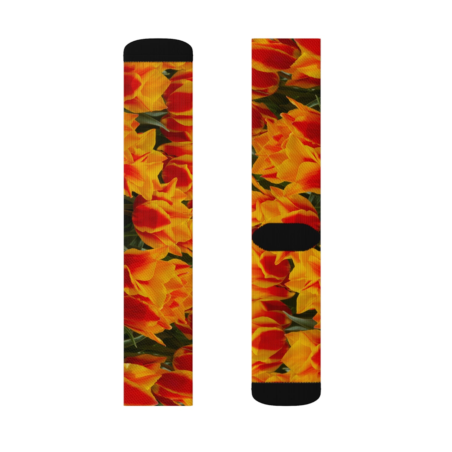 Flowers 12 Sublimation Socks