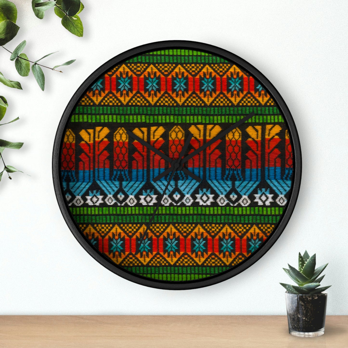 A Pack of Lies Fabric!! Wall Clock
