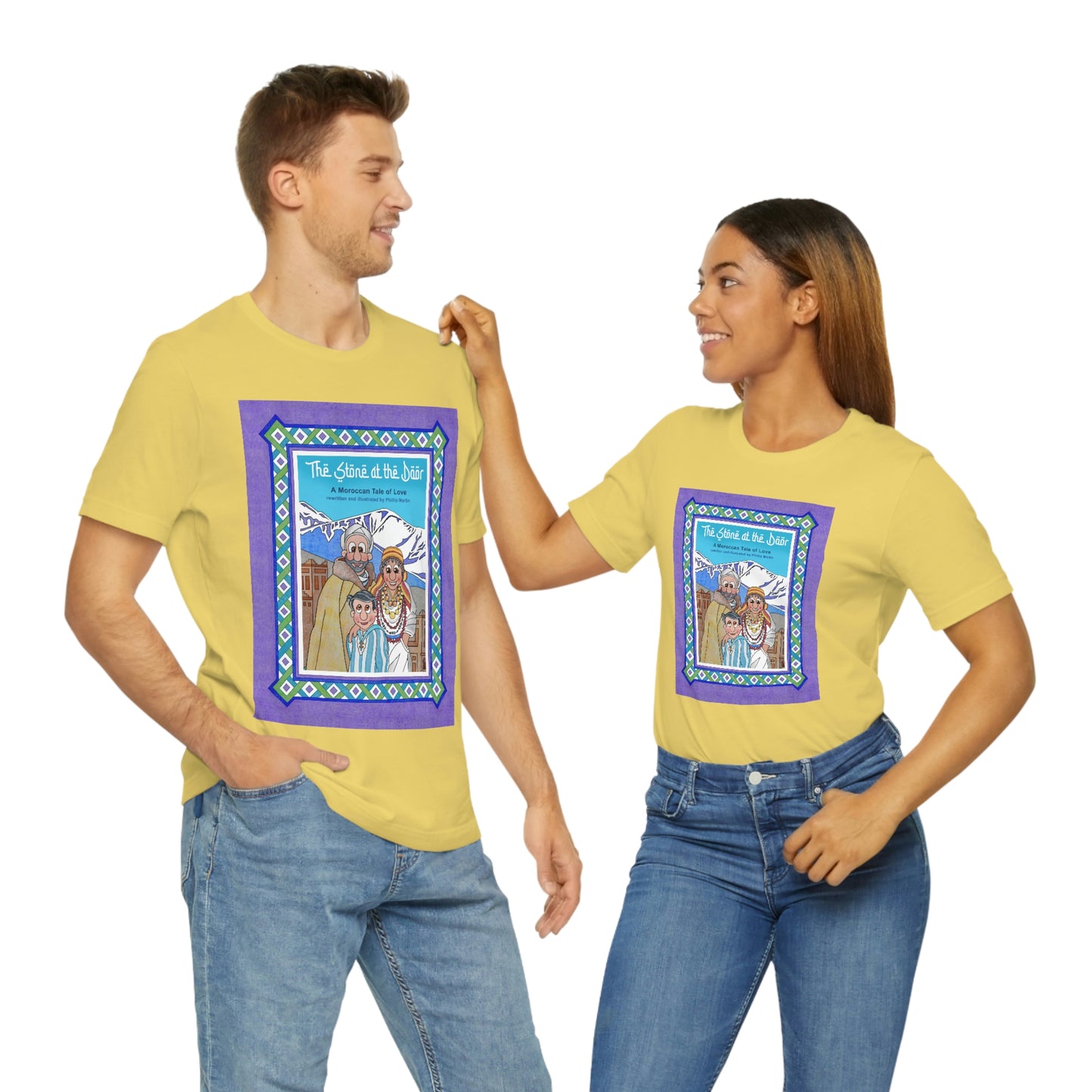 The Stone at the Door Unisex Jersey Short Sleeve Tee