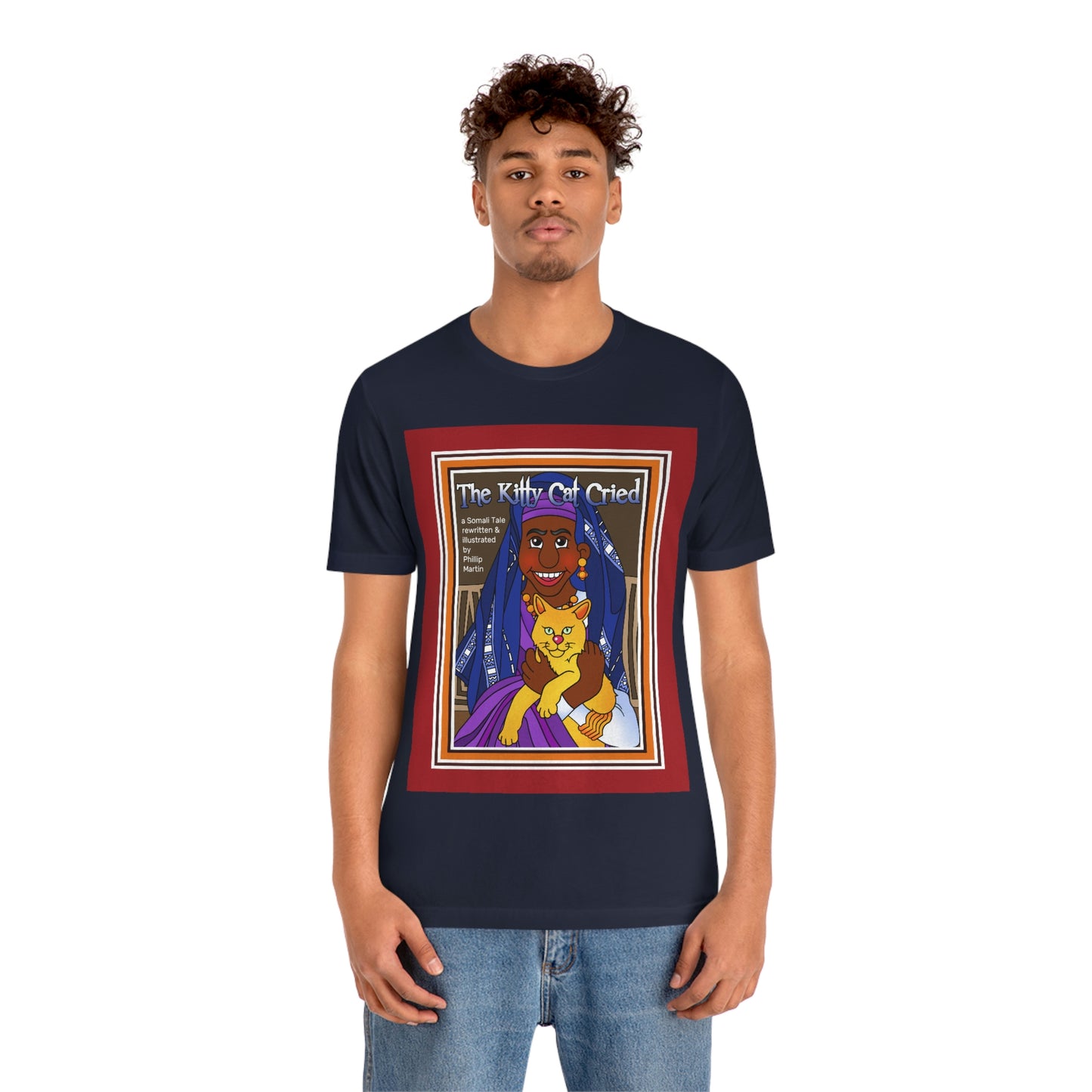 The Kitty Cat Cried Unisex Jersey Short Sleeve Tee