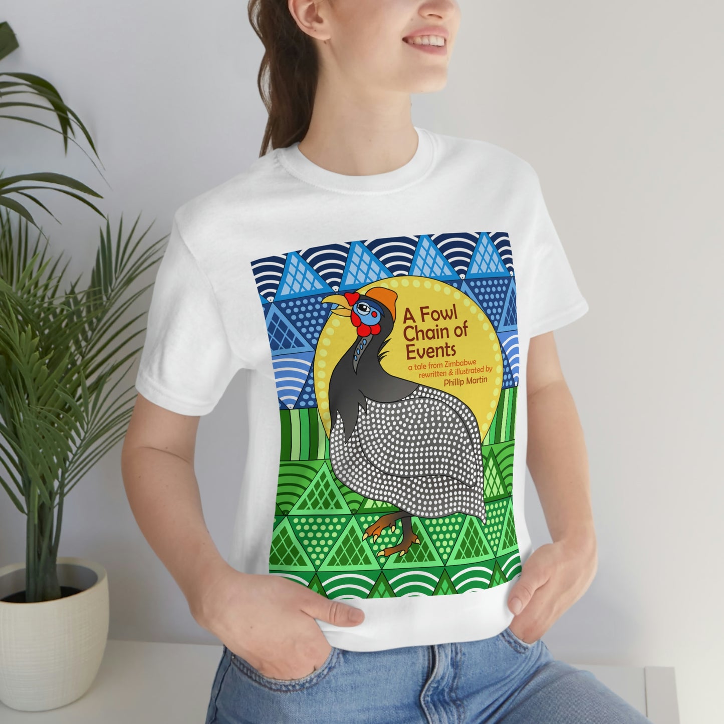 A Fowl Chain of Events Unisex Jersey Short Sleeve Tee
