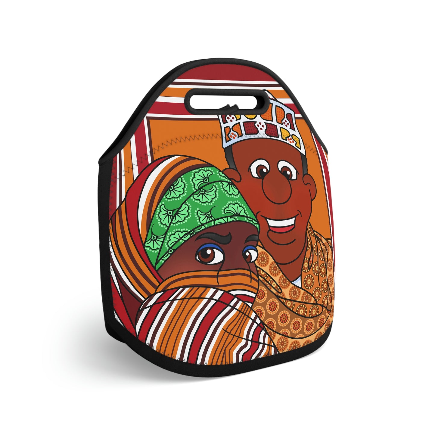 The Kitty Cat Cried! Neoprene Lunch Bag