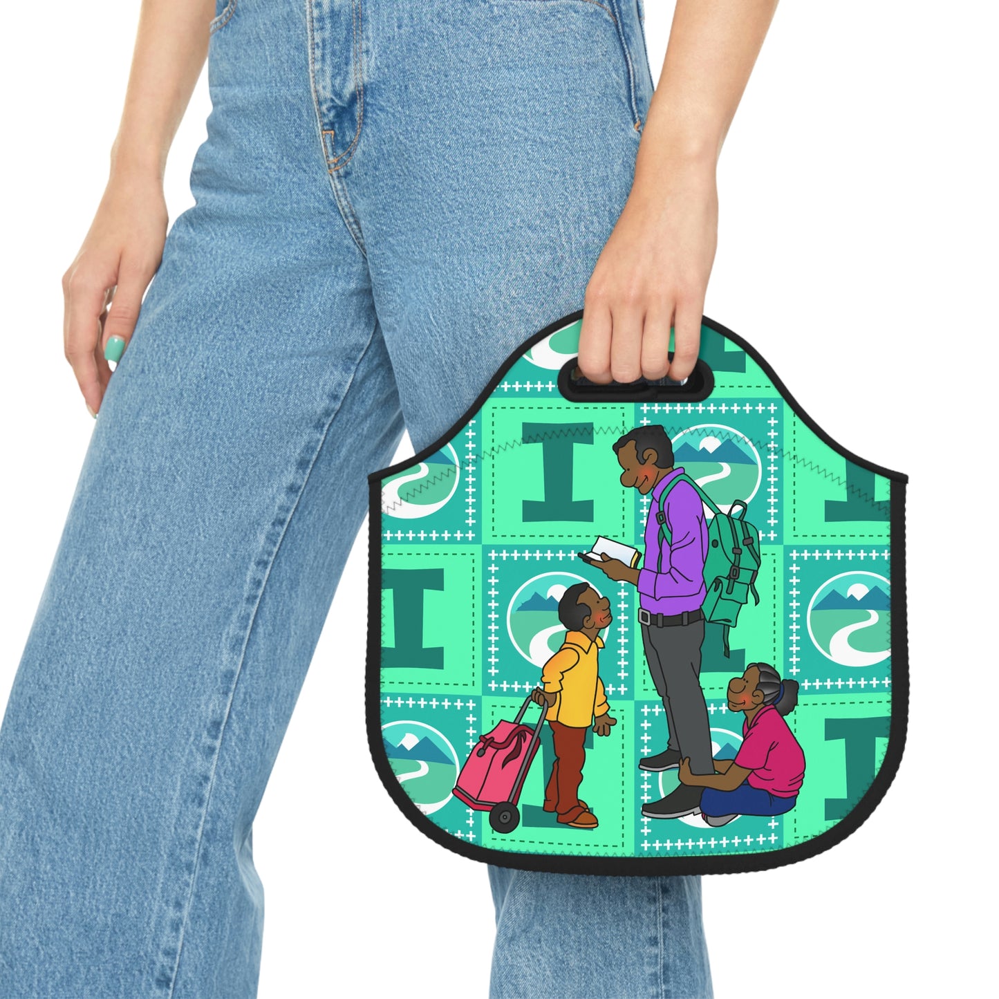 The Bible as Simple as ABC I Neoprene Lunch Bag