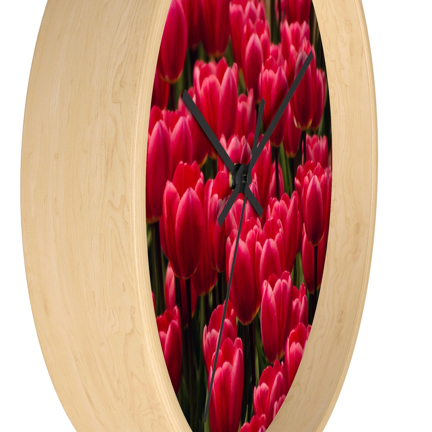 Flowers 15 Wall Clock