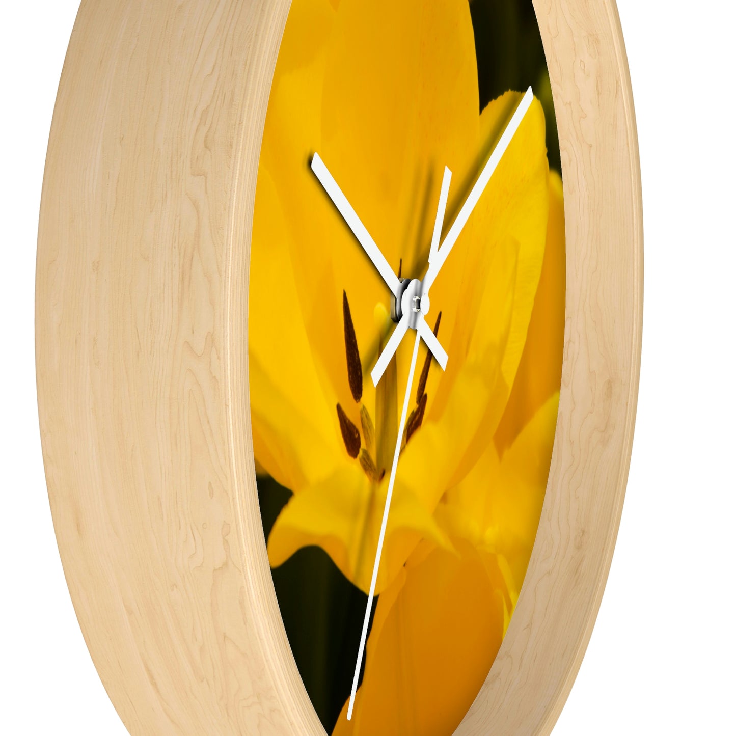 Flowers 16 Wall Clock