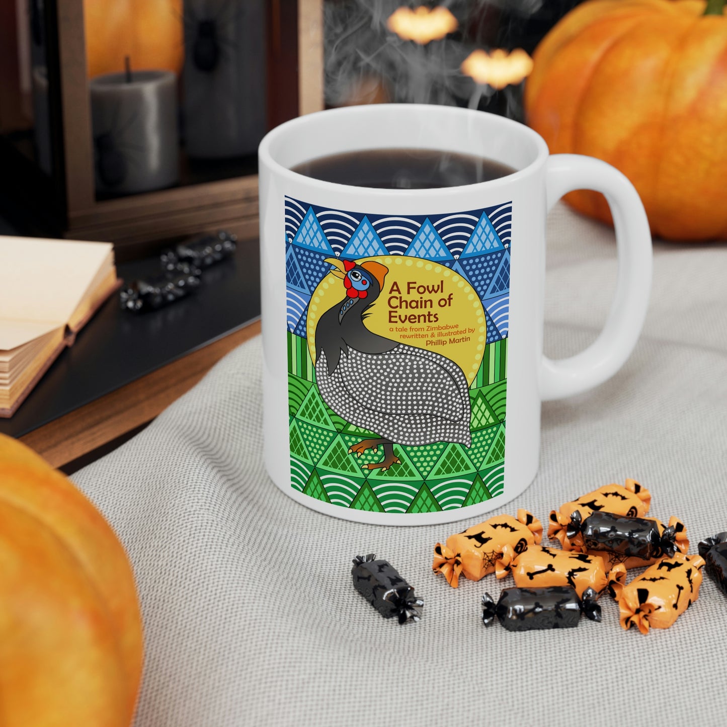 A Fowl Chain of Events Ceramic Mug 11oz