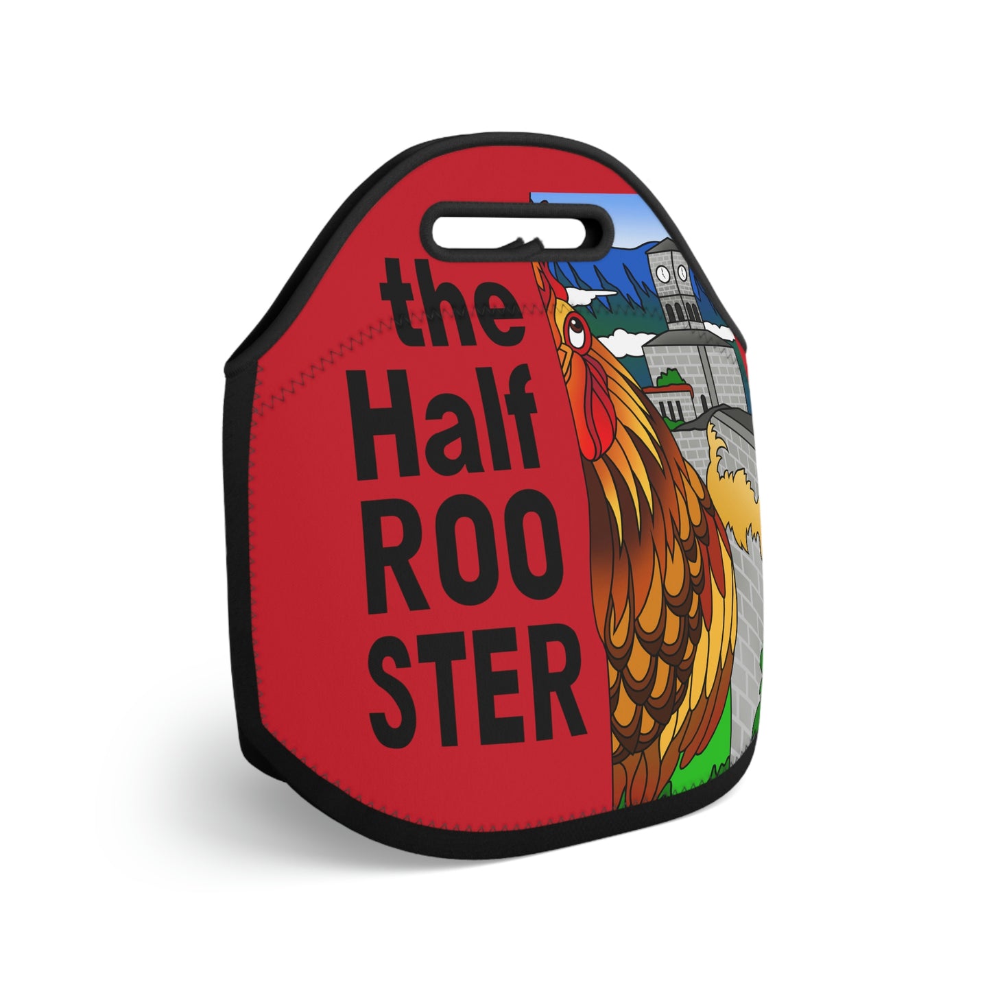 The Half Rooster Neoprene Lunch Bag