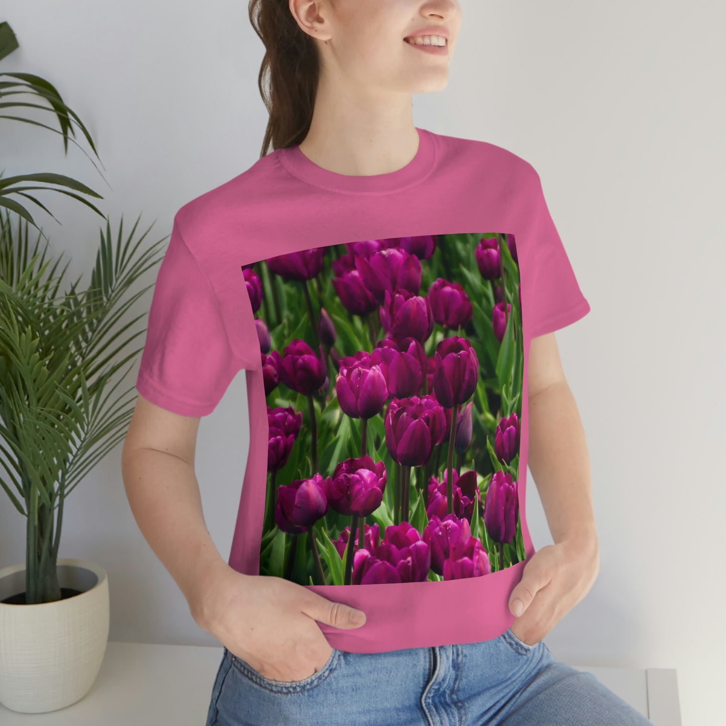 Flowers 20 Unisex Jersey Short Sleeve Tee