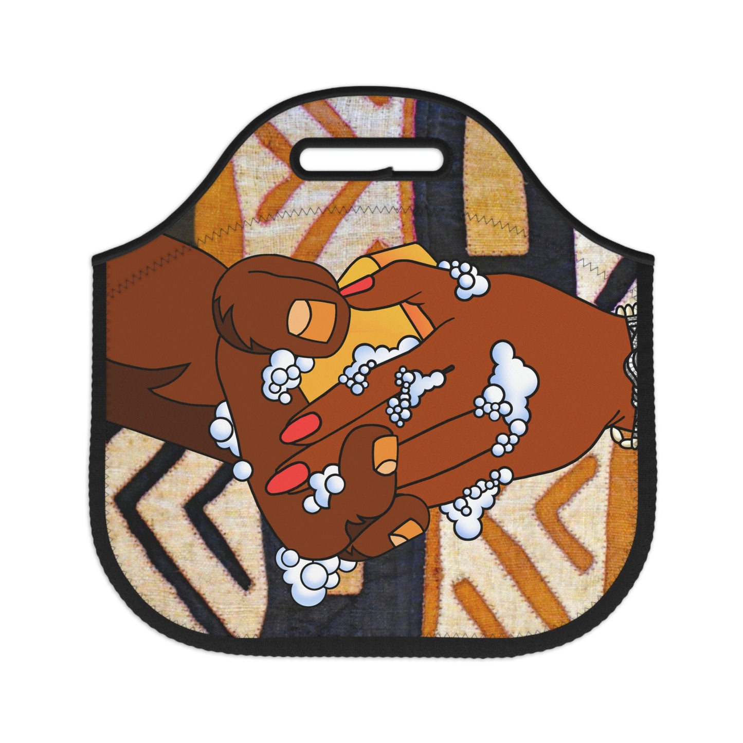 A Show of Hands Neoprene Lunch Bag