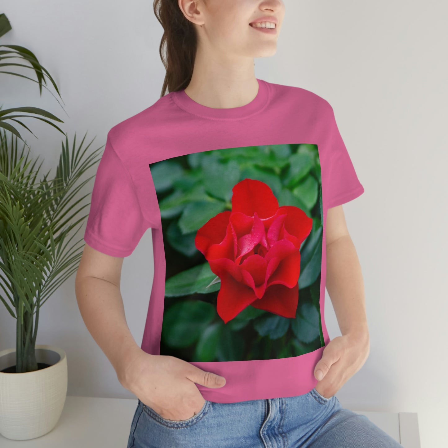 Flowers 07 Unisex Jersey Short Sleeve Tee