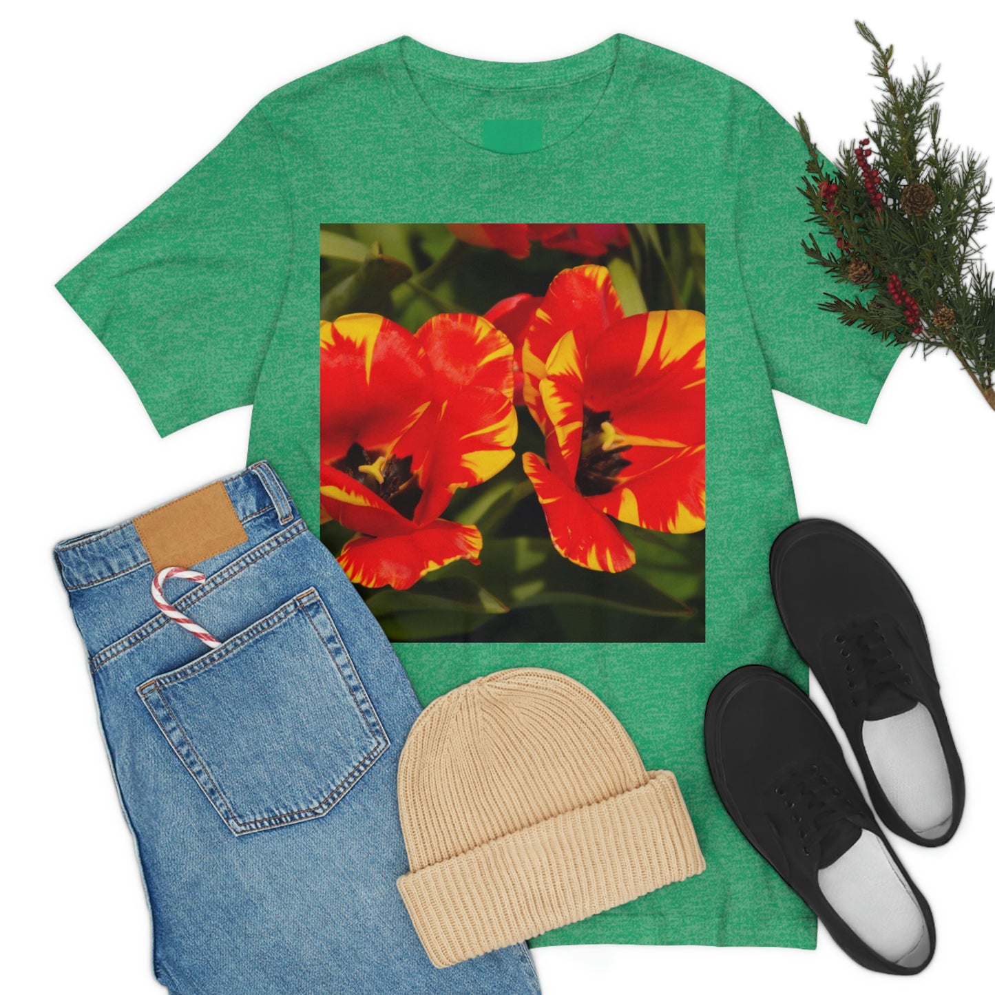 Flowers 12 Unisex Jersey Short Sleeve Tee