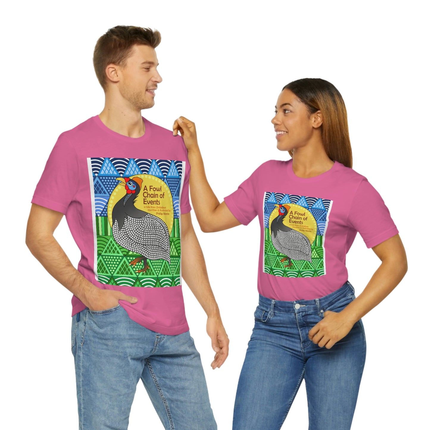 A Fowl Chain of Events Unisex Jersey Short Sleeve Tee